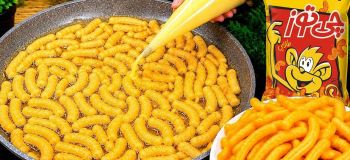 طرز تهیه پفک چی توز موتوری خانگی فقط با یک عدد سیب زمینی