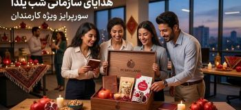هدیه سازمانی شب یلدا؛ سورپرایز ویژه کارمندان با رابین لند