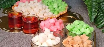 طرز تهیه قند رنگی و طعم دار خانگی مخصوص پذیرایی