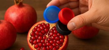 سریع ترین روش دون کردن انار با درب بطری نوشابه؛ ۵ کیلو انار در چند دقیقه