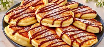 طرز تهیه دسر تابه ای خوشمزه فقط با موز و تخم مرغ