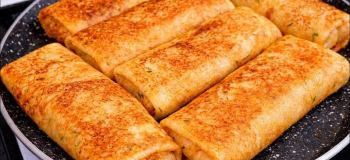 دیگر سیب زمینی آب پز ساده نخورید! طرز تهیه بورک سیب زمینی تابه ای در کمتر از ۱۰ دقیقه