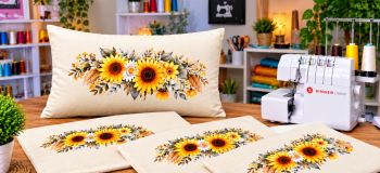 نحوه دوخت روبالشتی پاکتی چسباندن برچسب پارچه ای با اتو در چند دقیقه