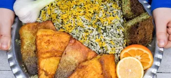 خوشمزه ترین سبزی پلو با ماهی شب عید به بهترین روش ، حتی خوشمزه تر از رستوران ها !!