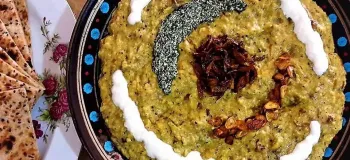 طرز تهیه کشک بادمجان حرفه ای و کشدار در ده دقیقه