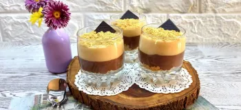 طرز تهیه دسر کاراملی شکلاتی به سبک ترکی