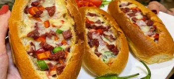 طرز تهیه باگت شکم پر ساده و خوشمزه
