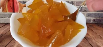 طرز تهیه مربای پوست هندوانه