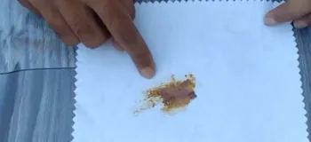 پاک کردن لکه چربی با روشی ساده