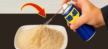 نتایج شگفت انگیز! WD-۴۰ و شن را ترکیب کنید