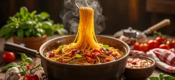 طرز تهیه خوشمزه ترین ماکارونی بدون گوشت