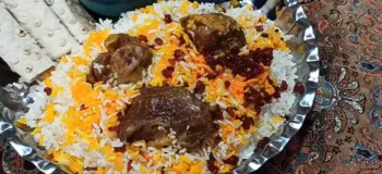 طرز تهیه زیربرنجی لری غذای محلی لرستان