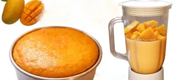 طرز تهیه یک کیک انبه ساده و خوشمزه