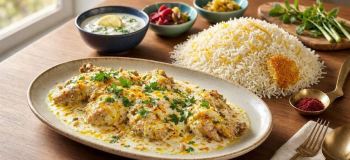 دستور پخت مرغ دوغی زعفرانی؛ ترفندی ساده برای نرم و آبدار شدن مرغ