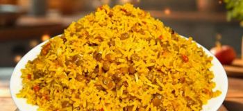 عدس پلو رو این بار متفاوت درست کنید / طرز تهیه یک غذای متفاوت و خوش طعم بدون گوشت