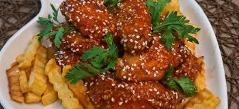 بوفالو وینگز با بال مرغ؛ یک غذای سوخاری و خوش طعم
