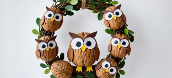 کاردستی خلاقانه با گردو؛ چند ایده جذاب برای کودکان و دکوراسیون