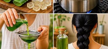 روغن موی آلوئه ورا برای موهای نازک؛ یک درمان طبیعی، ارزان و خانگی
