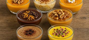 طرز تهیه طرز تهیه ۷ مدل پودینگ پاییزی در خانه