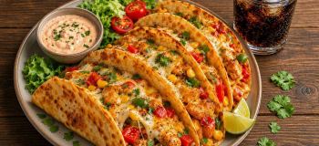 طرز تهیه ساندویچ تاکوی مرغ؛ خوشمزه، پنیری و سریع