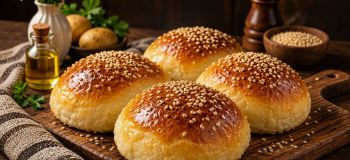 طرز تهیه نان سیب زمینی و ماست؛ نان خانگی بدون آرد و بدون خمیرمایه