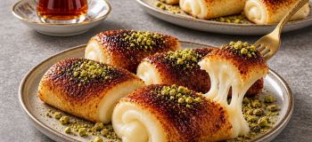 طرز تهیه کازاندیبی؛ دسر معروف و لطیف ترکیه با لایه کاراملی