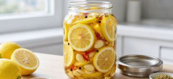 طرز تهیه ترشی لیمو ترش بندری؛ خوش عطر، تند و خوشمزه