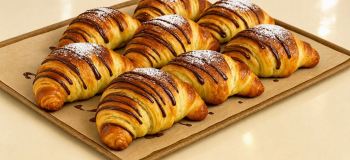طرز تهیه کروسان خانگی با شکلات؛ مرحله به مرحله و ساده