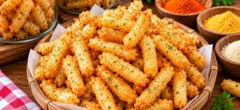 طرز تهیه پفک خانگی با آرد و تخم مرغ؛ ترد و خوشمزه مثل بازاری!