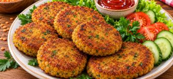 طرز تهیه کتلت دال عدس؛ یک غذای اقتصادی و خوشمزه برای شام