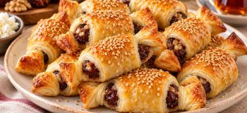 طرز تهیه لقمه خرمایی با پنیر و گردو ؛ یک شیرینی مجلسی و متفاوت