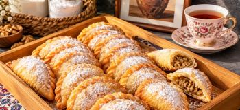 طرز تهیه قطاب خانگی بدون فر؛ شیرینی سنتی ترد و خوشمزه با طعم اصیل یزدی
