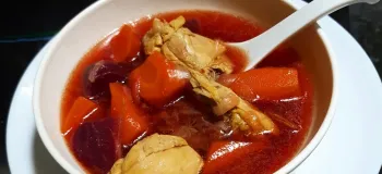 طرز تهیه خورش مرغ لبویی با تمام فوت و فن آن
