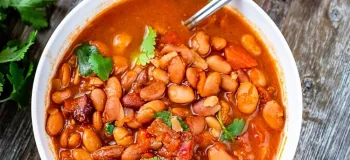 دستور تهیه سوپ لوبیا چیتی به روش مکزیکی