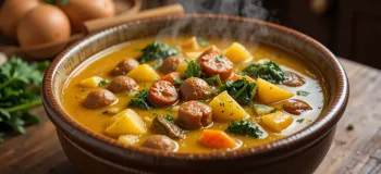 طرز تهیه سوپ ایتالیایی توسکانا برای ۶ نفر