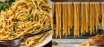 طرز تهیه نودل ایتالیایی با سس مخصوص