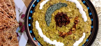 طرز تهیه کشک بادمجان کبابی برای ۴ نفر