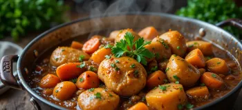 طرز تهیه خوراک راگو مرغ برای ۴ نفر