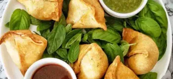 طرز تهیه سمبوسه با نان پیتا به روش فست فودی