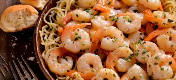 طرز تهیه ۲ مدل پاستا میگو ساده و سریع
