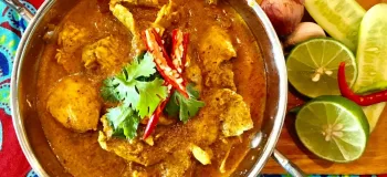 طرز تهیه خوراک مرغ تایلندی برای ناهار و شام