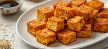 طرز تهیه توفو برشته و ترد، غذای گیاهی و سالم