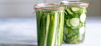 آموزش تهیه پیکل خیارشور فوری یخچالی ترد و خوشمزه