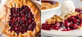 طرز تهیه گلت آلبالو؛ دسر روستیک و خوشمزه