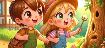 قصه تصویری کوتاه رازهای طبیعت برای کودکان