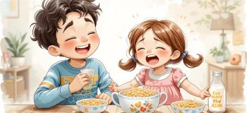 قصه کودکانه: ماجرای آرین و خواهر کوچولوش