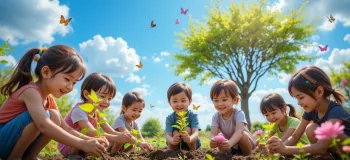 شعر کودکانه روز درختکاری | زیباترین اشعار برای کودکان