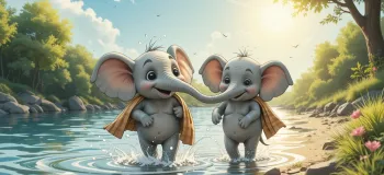 قصه فیل کوچولوی حرف گوش کن