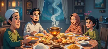 انشای ادبی درباره افطاری و سحری در ماه رمضان