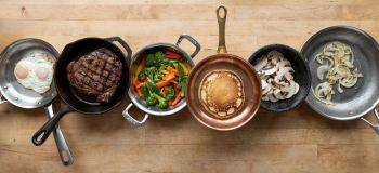 مقایسه انواع تابه برای سرخ کردن، گریل و پنکیک؛ کدام یک بهتر است؟